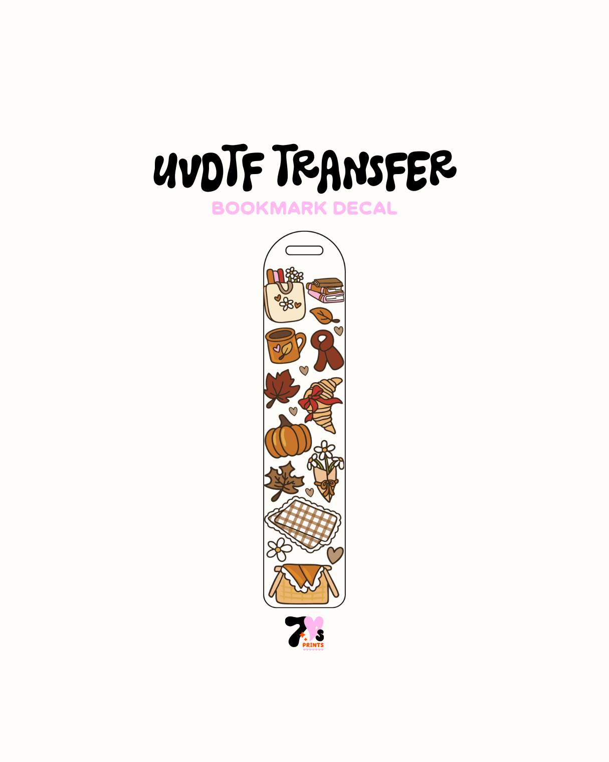 Libros de Astro - Calcomanía de marcador UVDTF