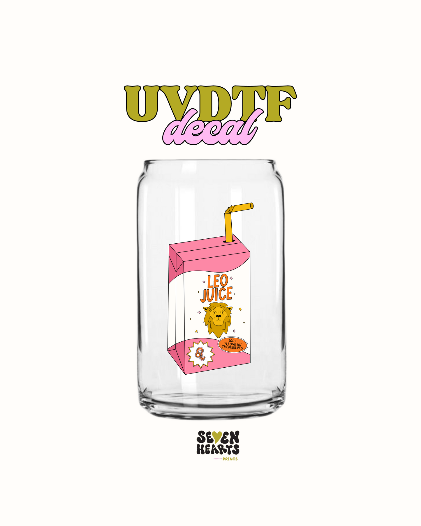 Zodiac sign Juice Box - UVDTF