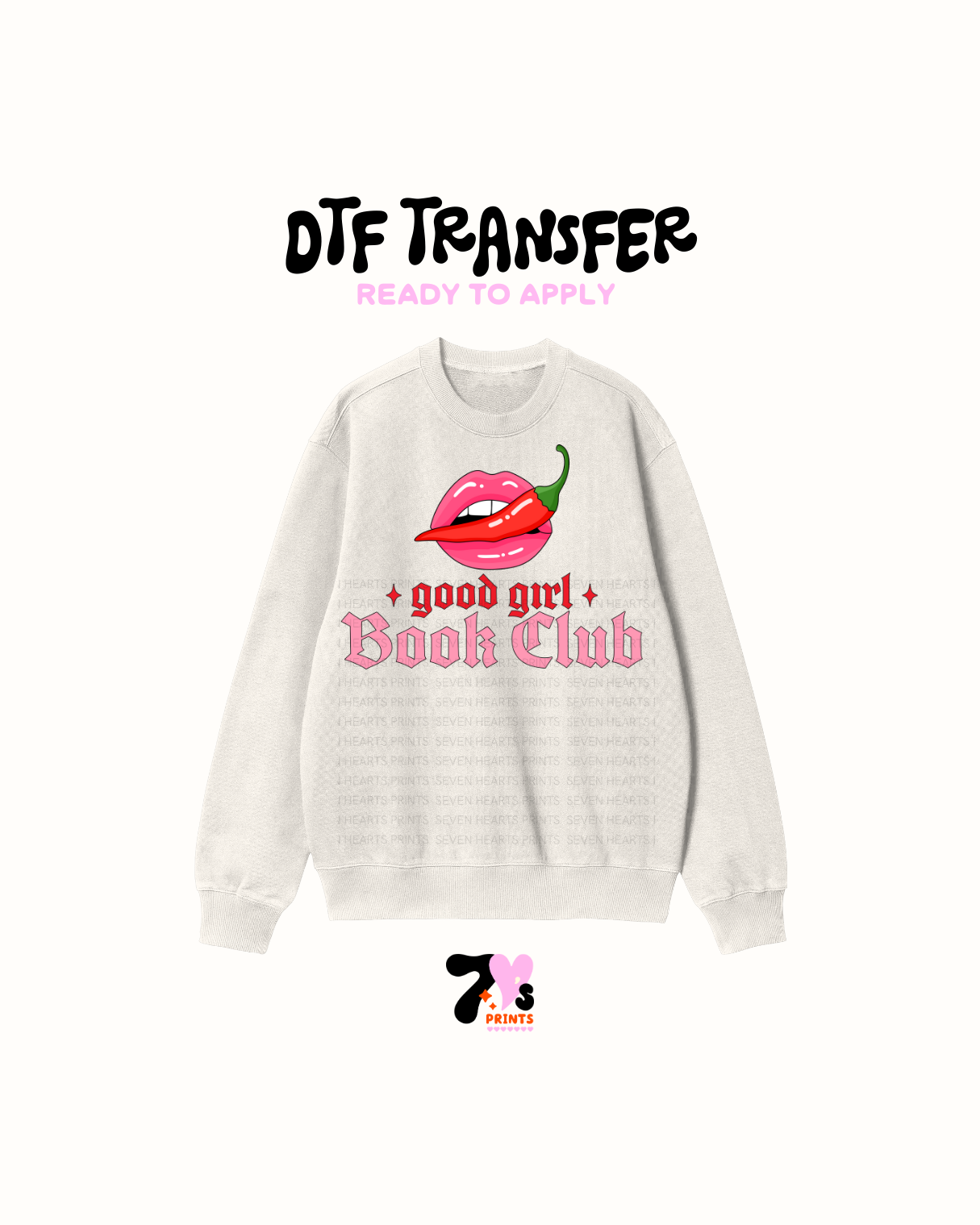 Spicy good girl book club - DTF Transfers
