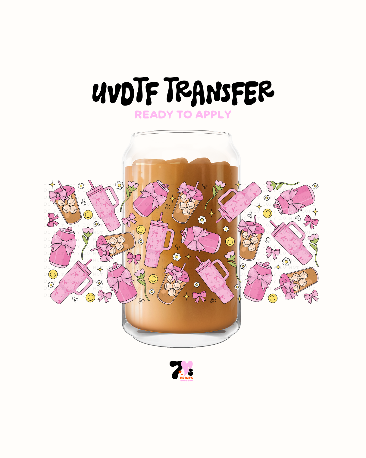 Pink Drink - UVDTF Wrap