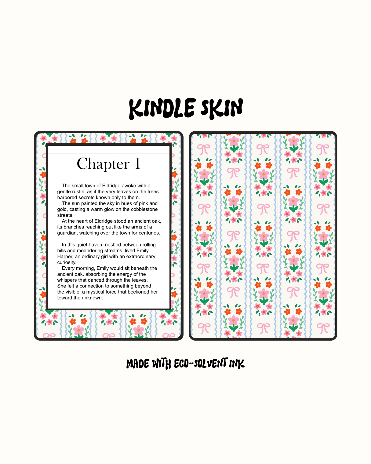 Flowers - Kindle Skin