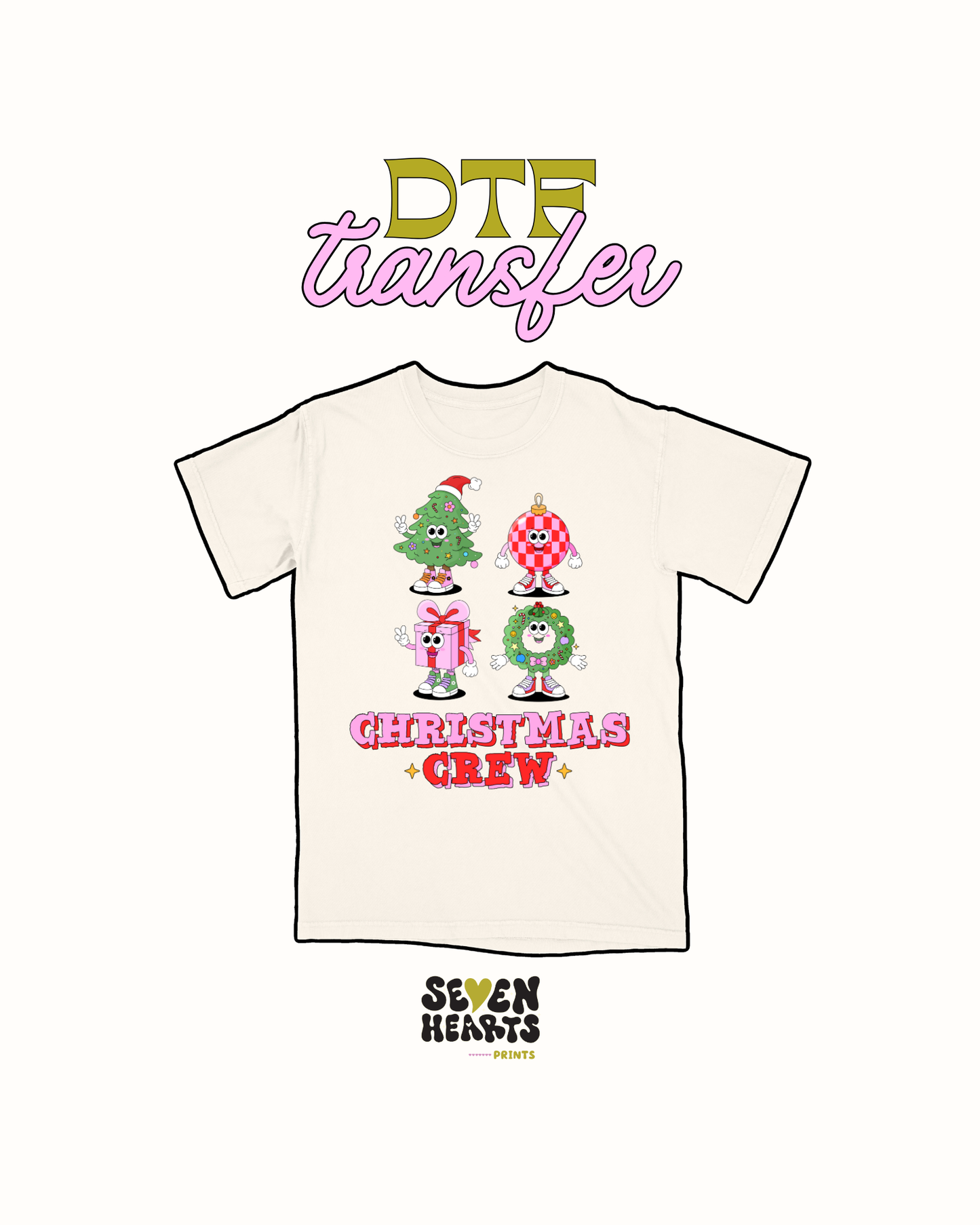 Christmas crew- DTF Transfer