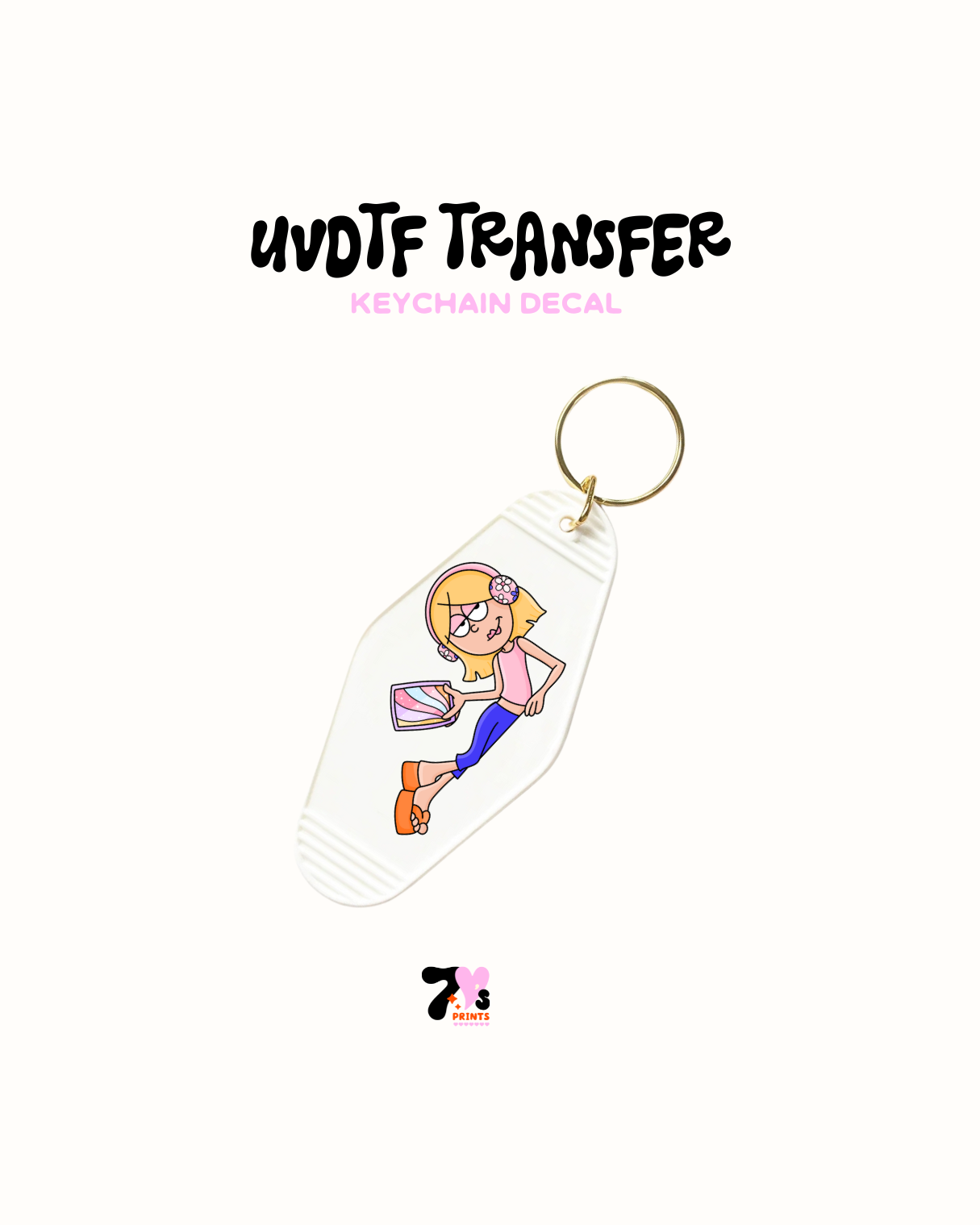 Lizzy - UVDTF Keychain