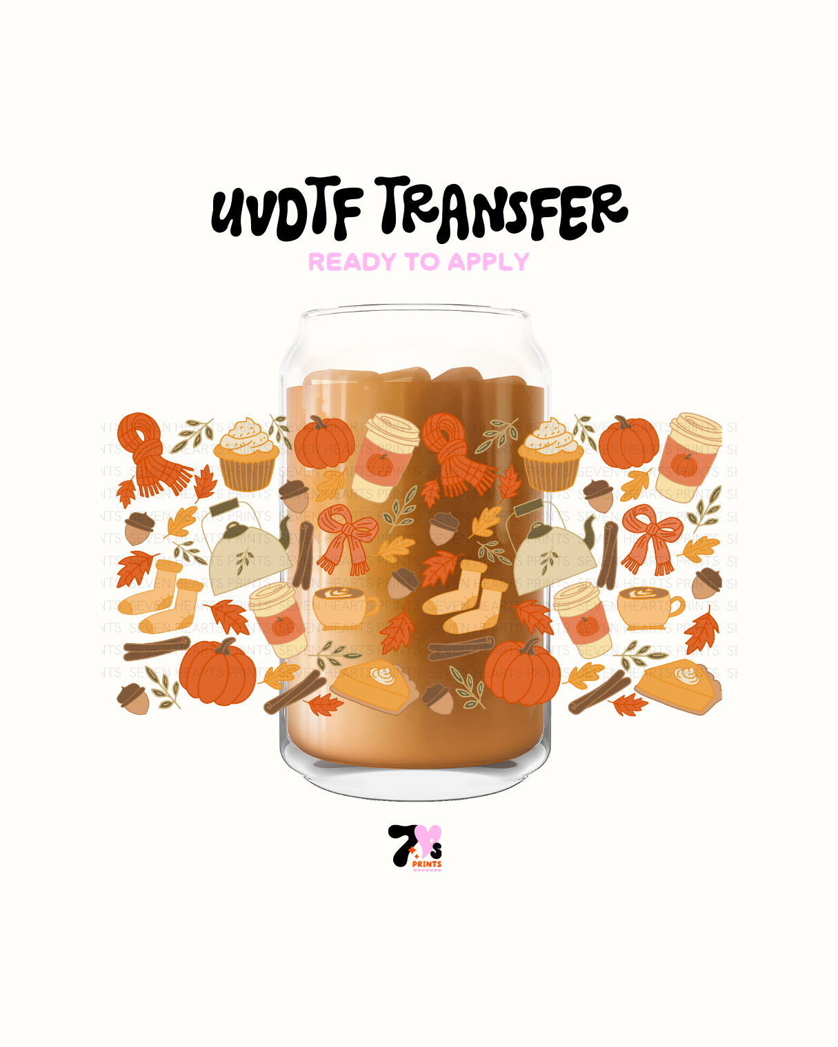 Fall drinks - UVDTF Wraps