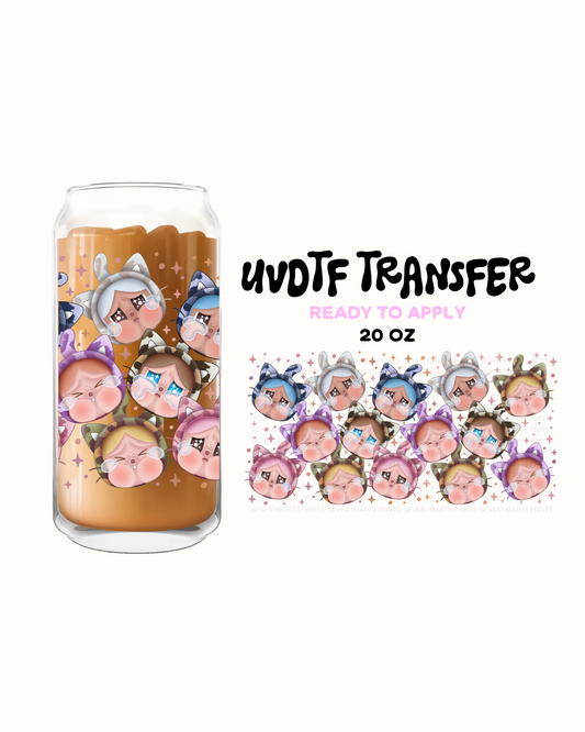 Wild Tear - UVDTF 20oz Cup Wrap