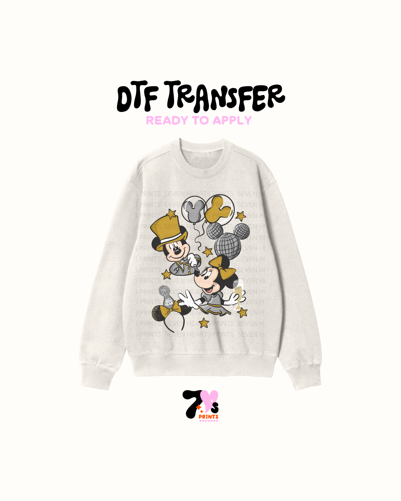 Magical gold - DTF Transfers