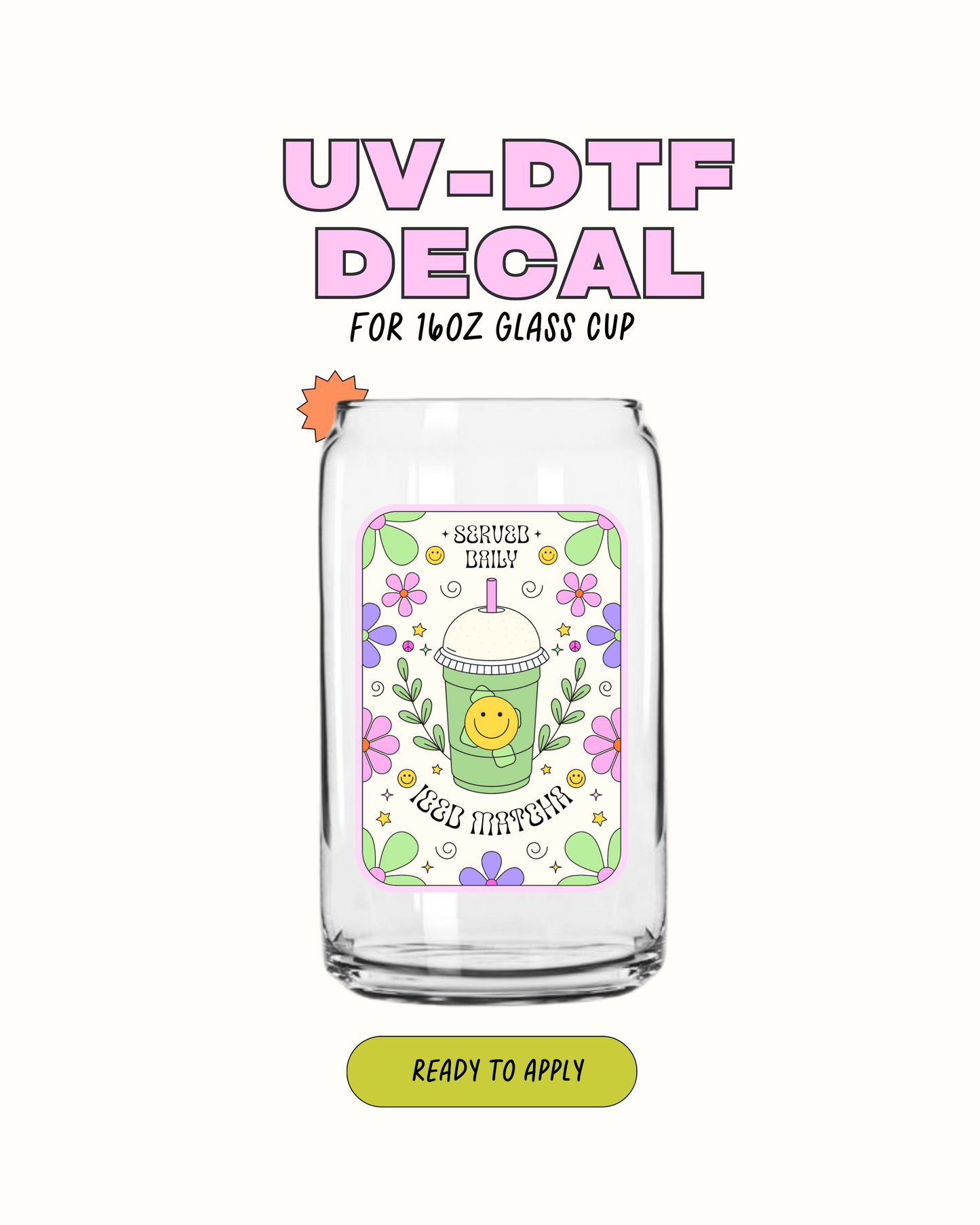 Iced Matcha - UVDTF
