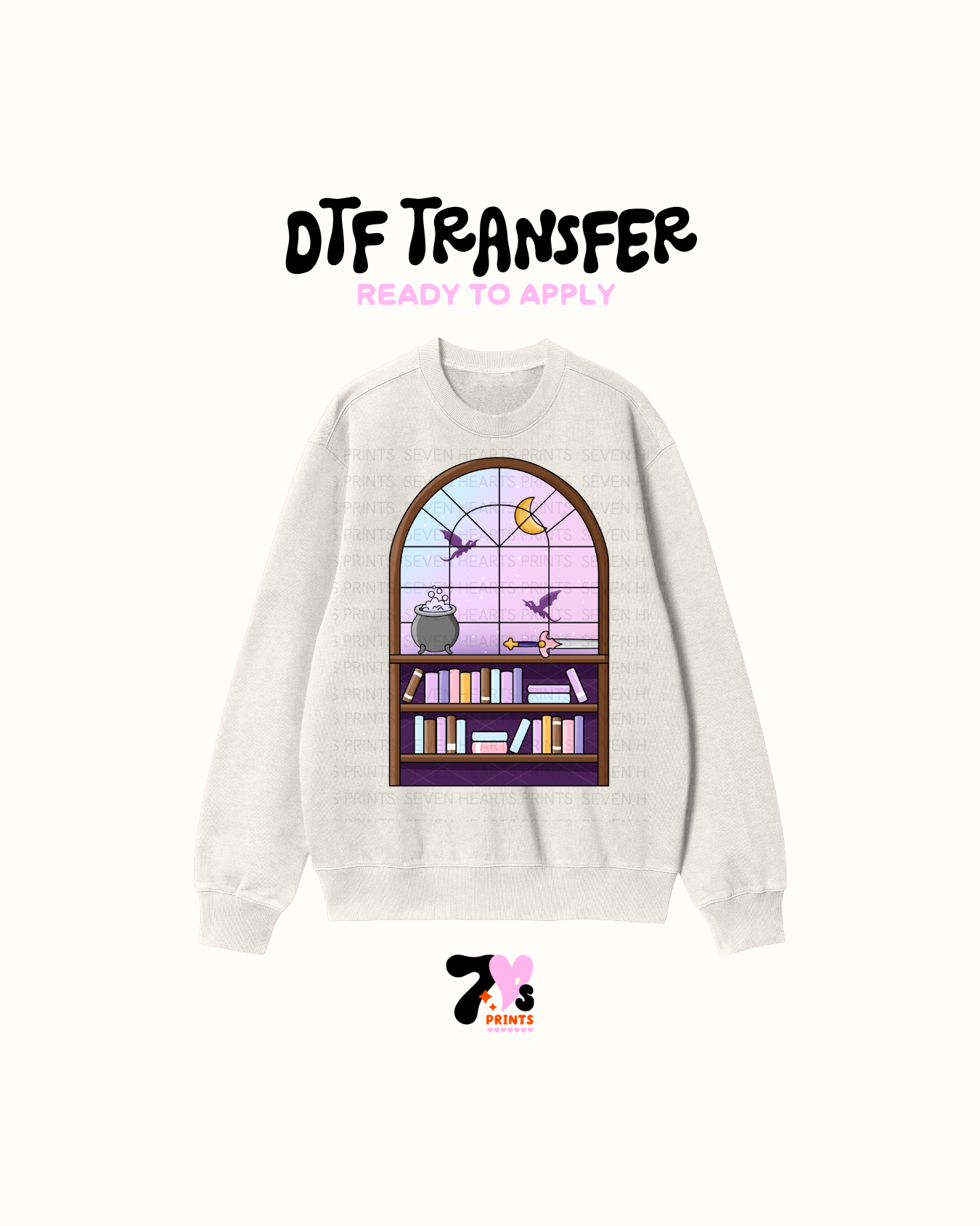 Bookshelf - DTF Transfers