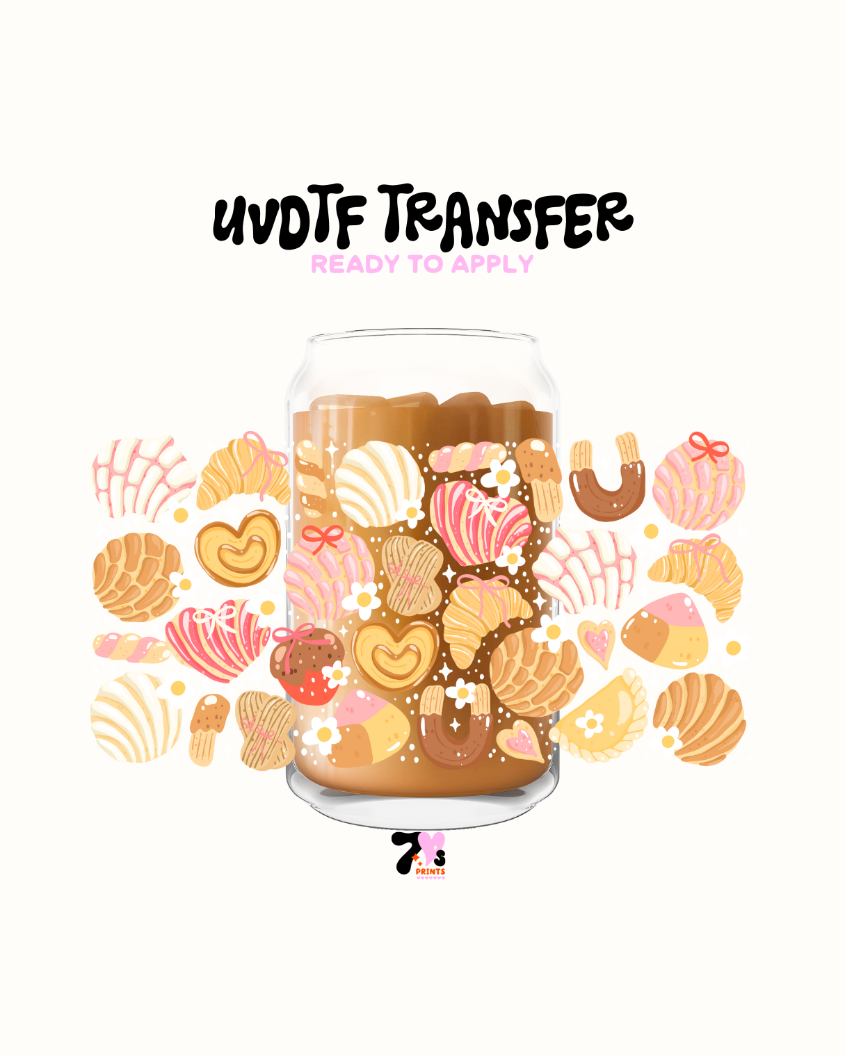 Conchas bread - UVDTF Wraps