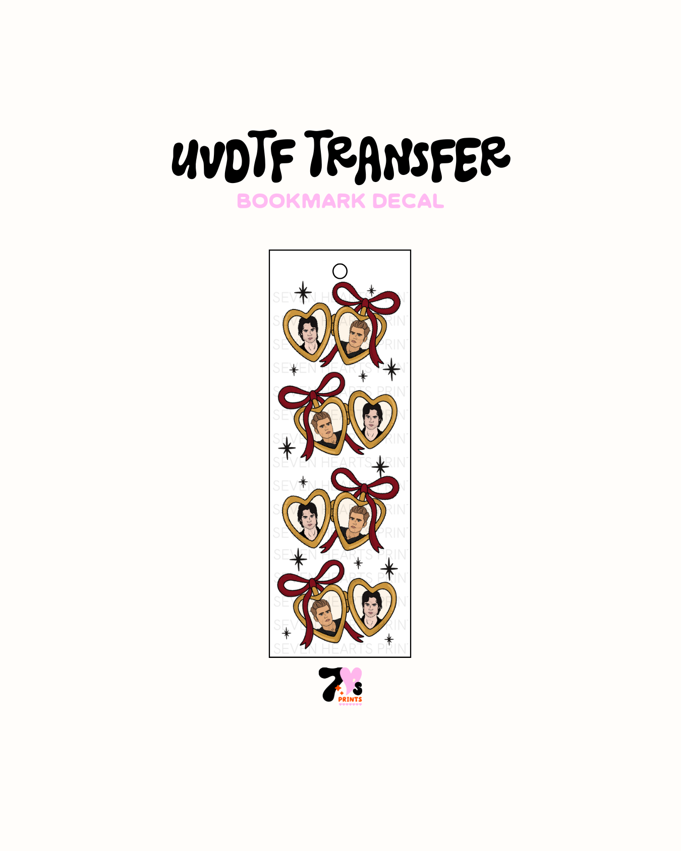 Libros de Astro - Calcomanía de marcador UVDTF