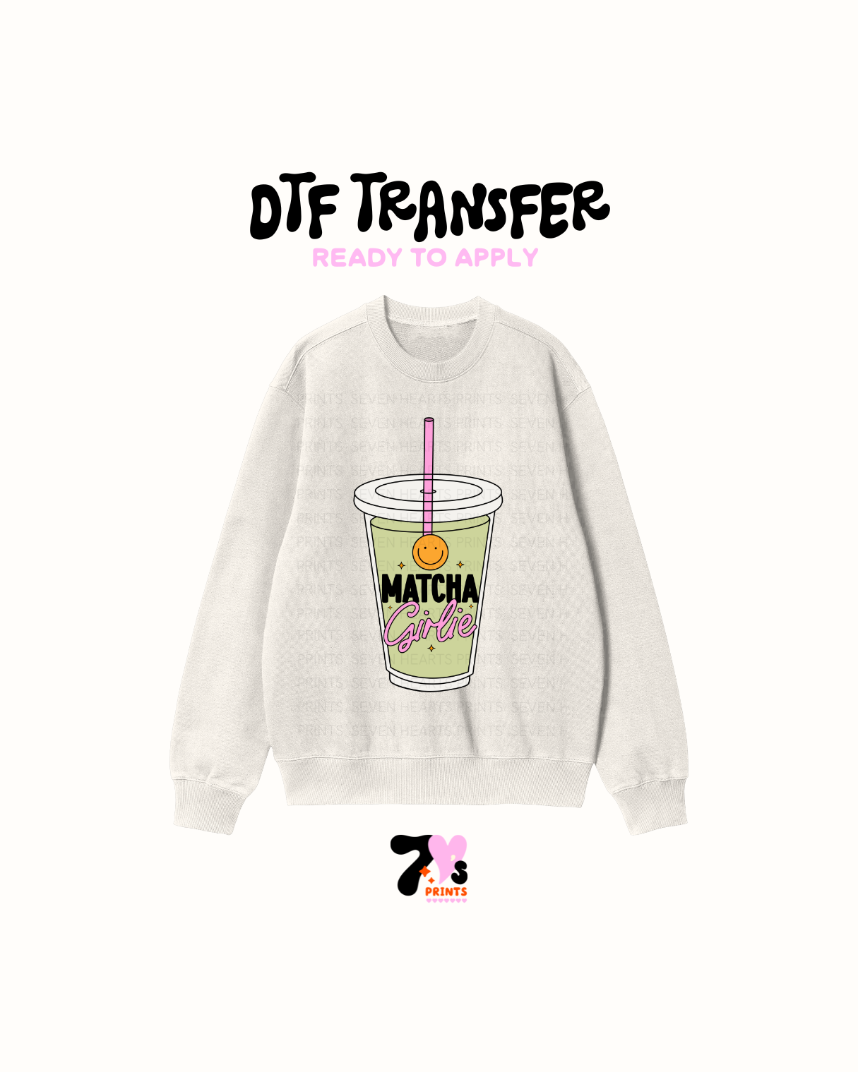 Matcha girlie - DTF Transfers