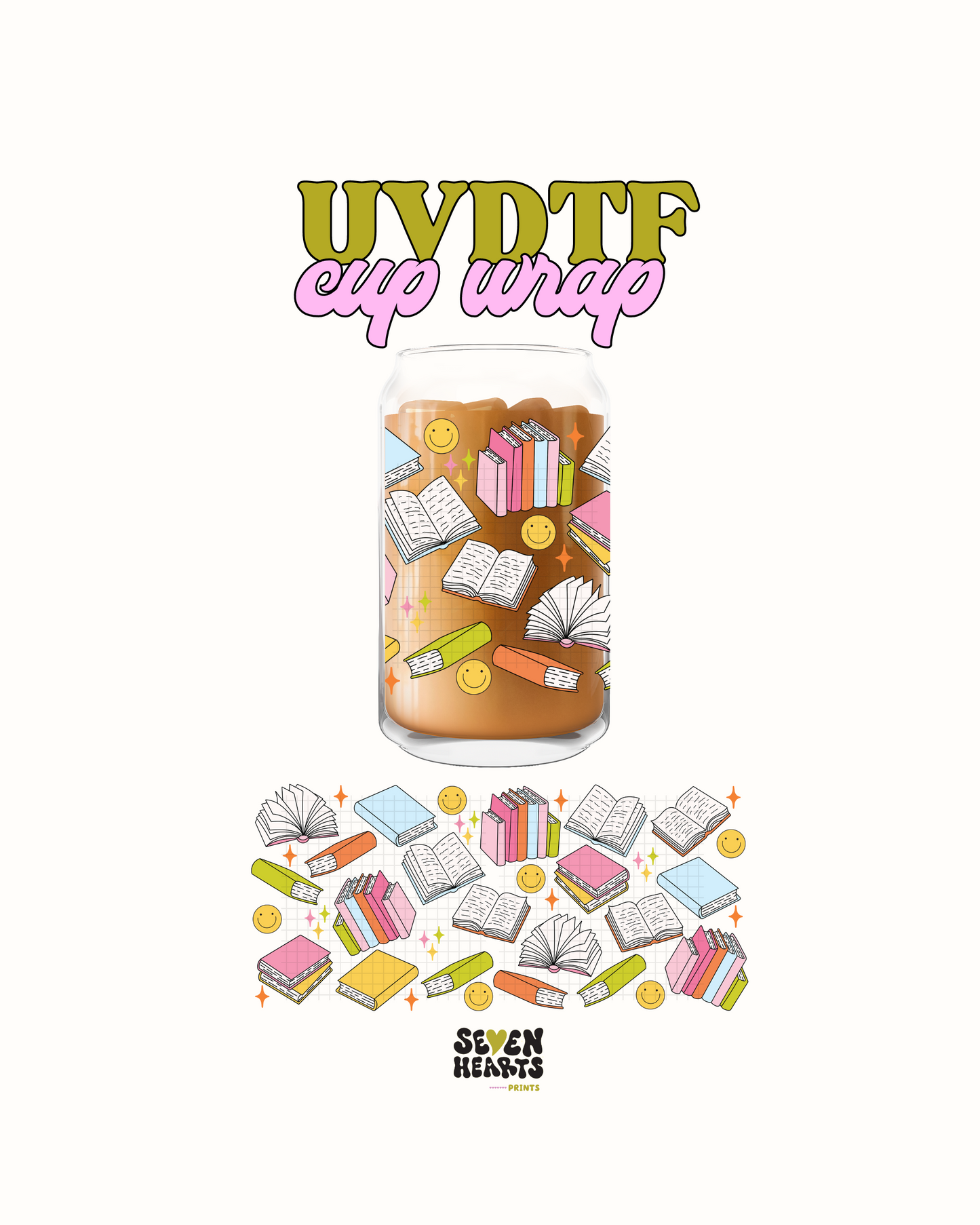 Retro Books - UVDTF