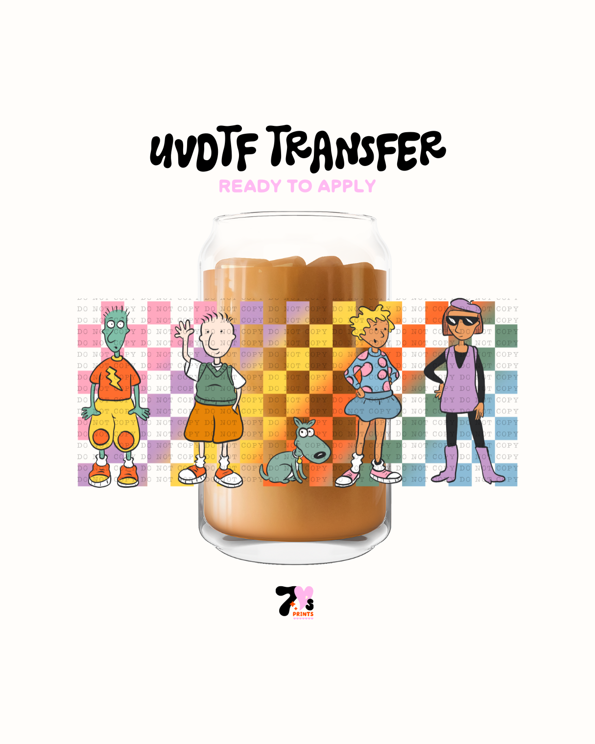 Friends - UVDTF Wrap