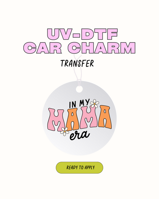 In My mama era - Car Charm Decal