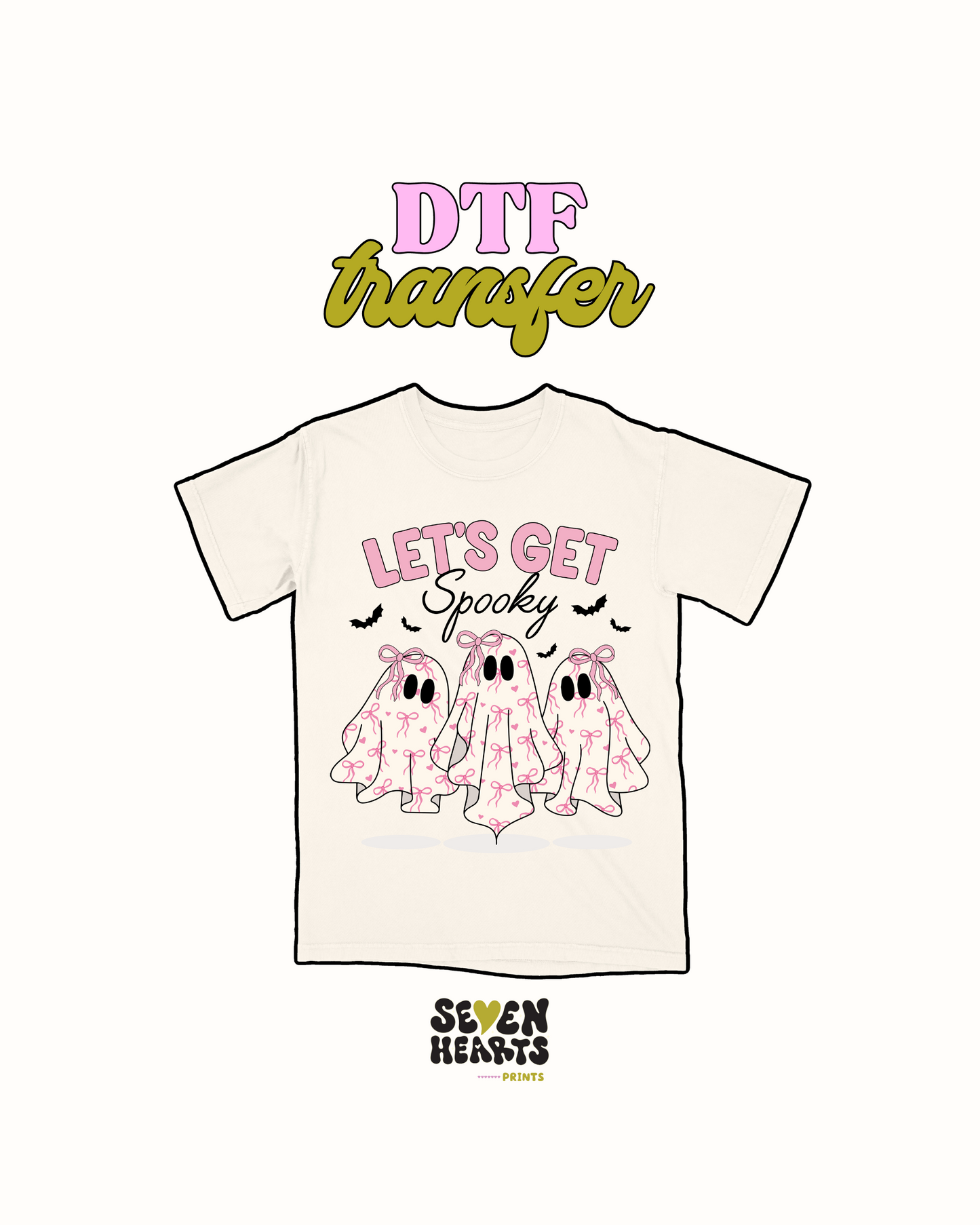 Pongámonos espeluznantes - Transferencia DTF