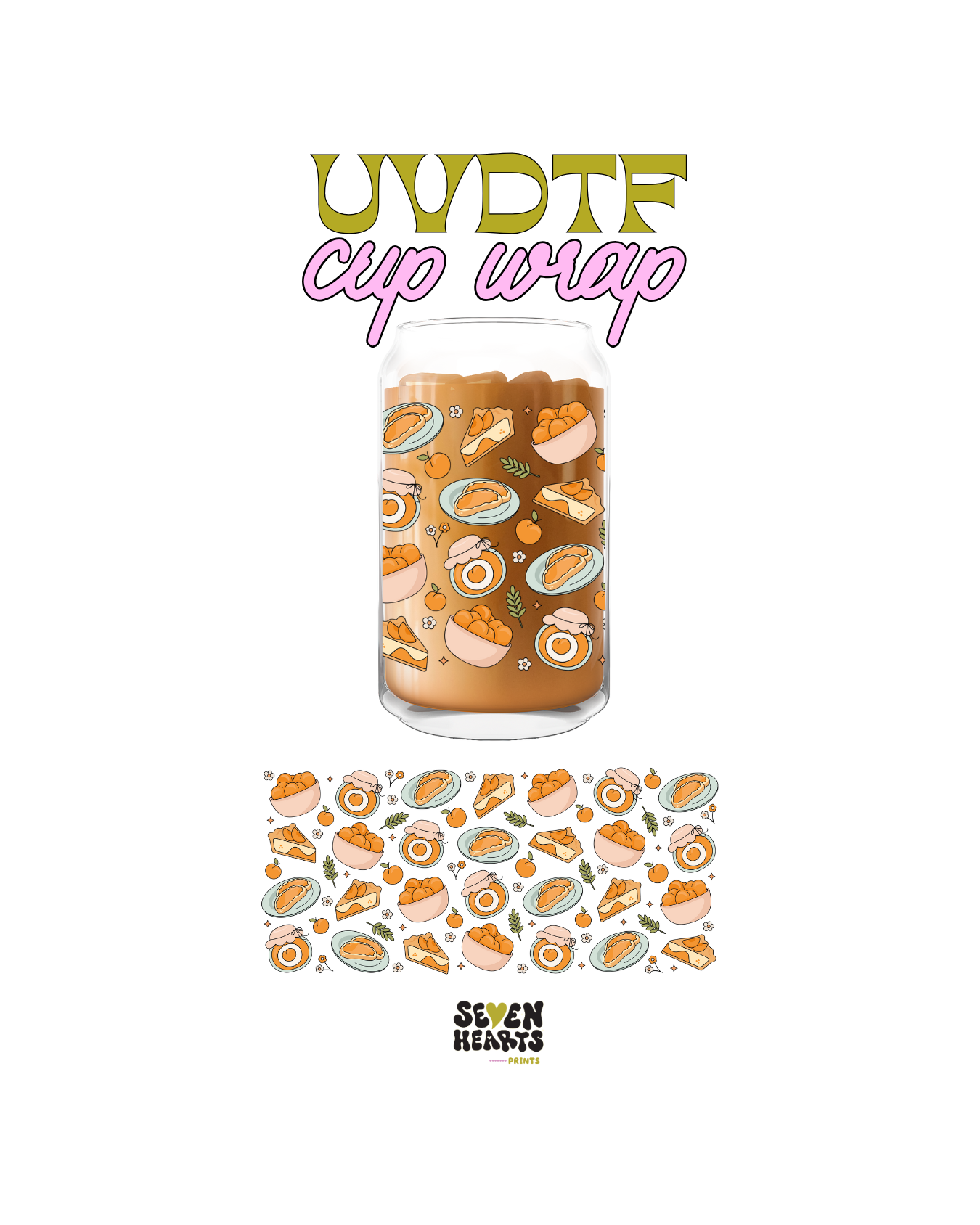 Peach pie - UVDTF