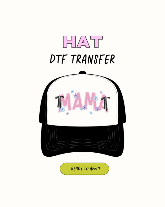 Mamá (arco)- Transferencias de sombrero DTF