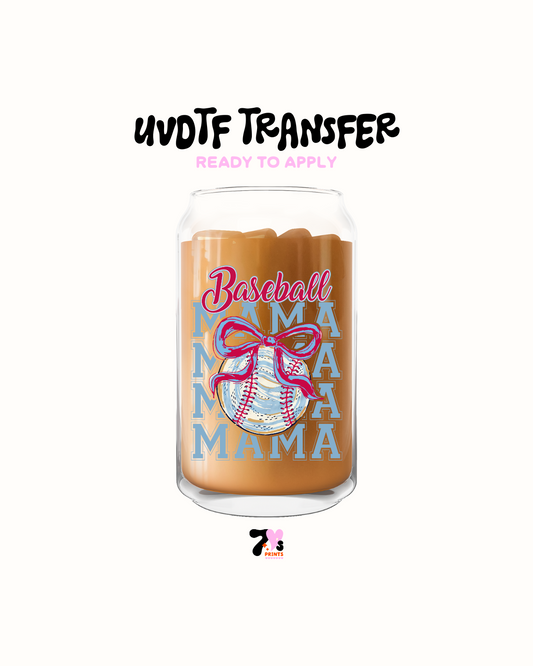 Baseball Mama - UVDTF Decal