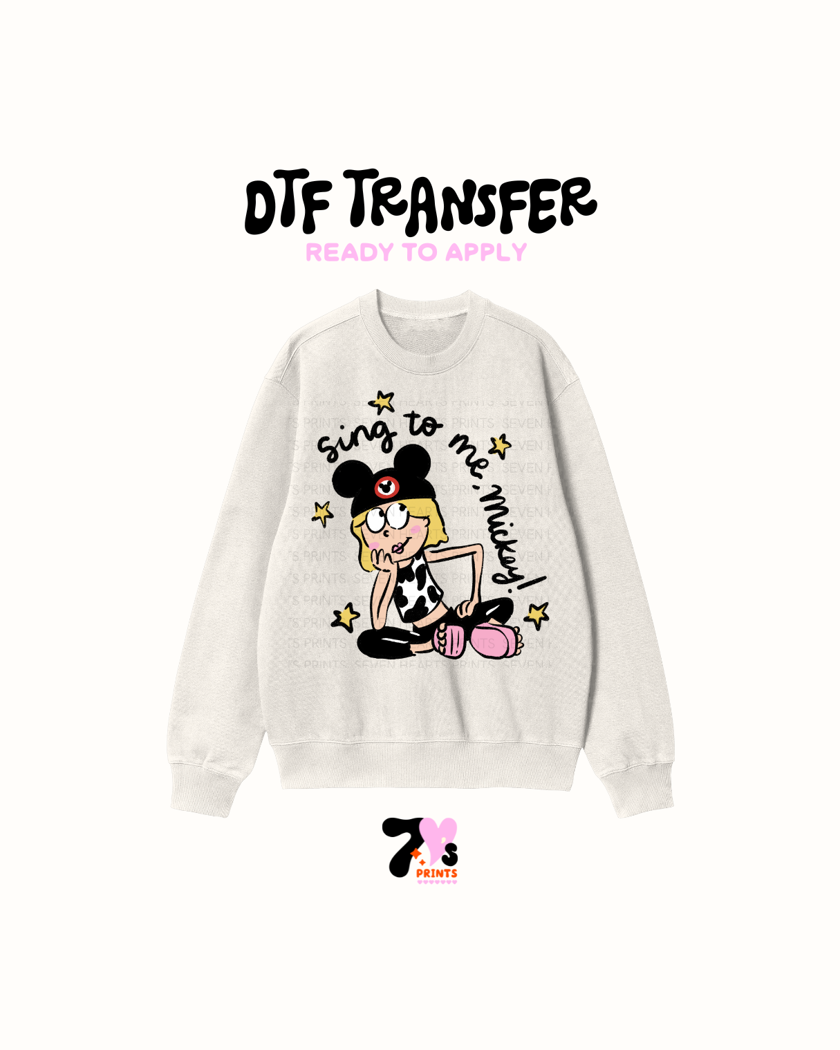 Sing to me - DTF Transfer