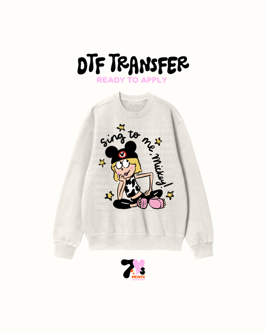 Sing to me - DTF Transfer