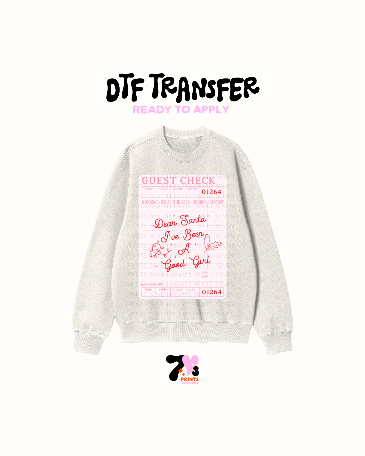 Dear Santa - DTF Transfers