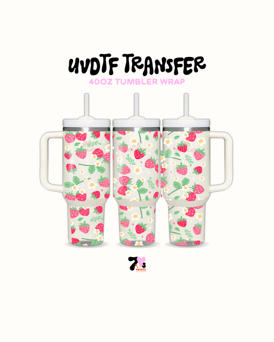 Strawberries - UVDTF Wrap