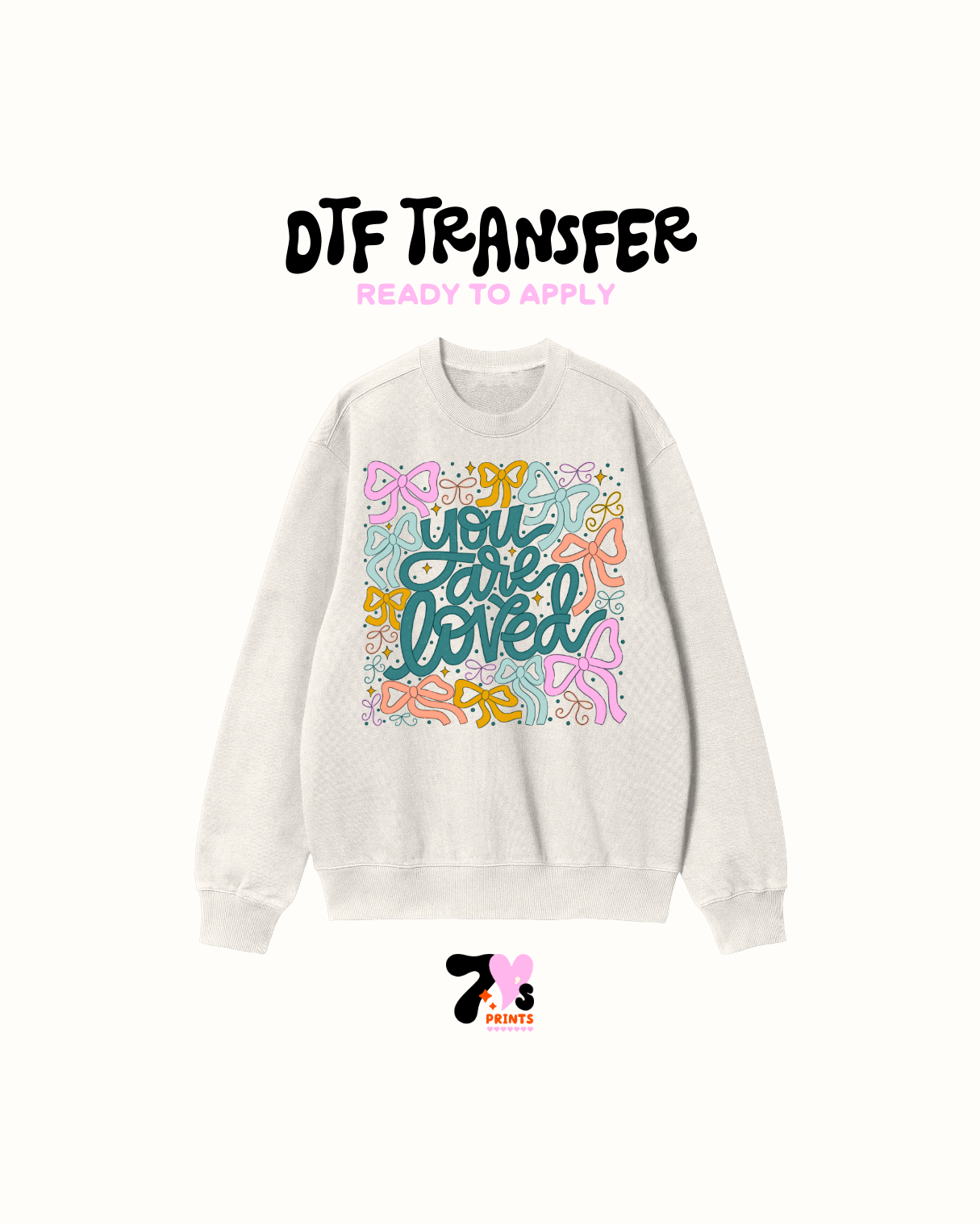 You are loved (Green) - DTF Transfers