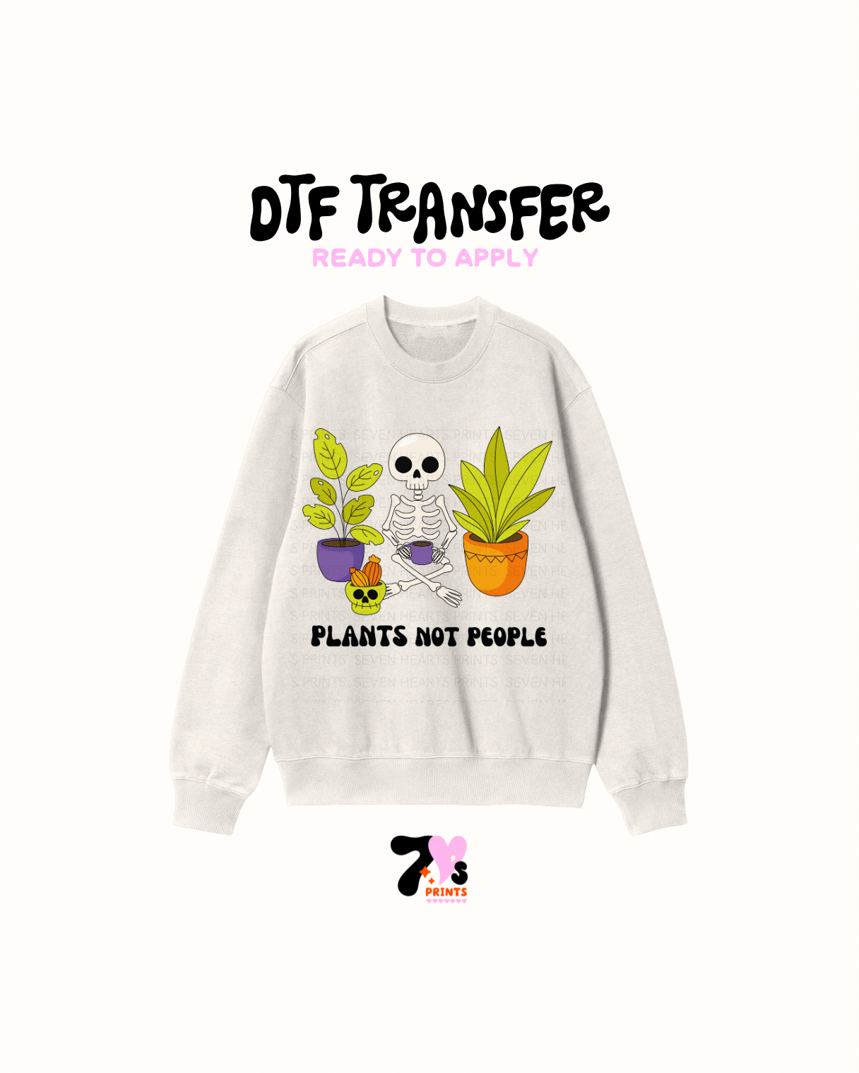 Plants not people - DTF Transfer
