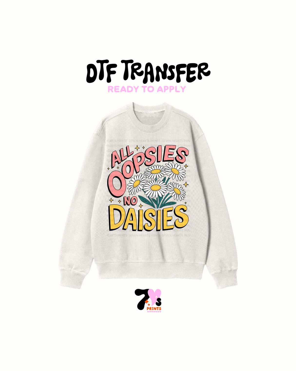 All oopses no daisy - DTF Transfer