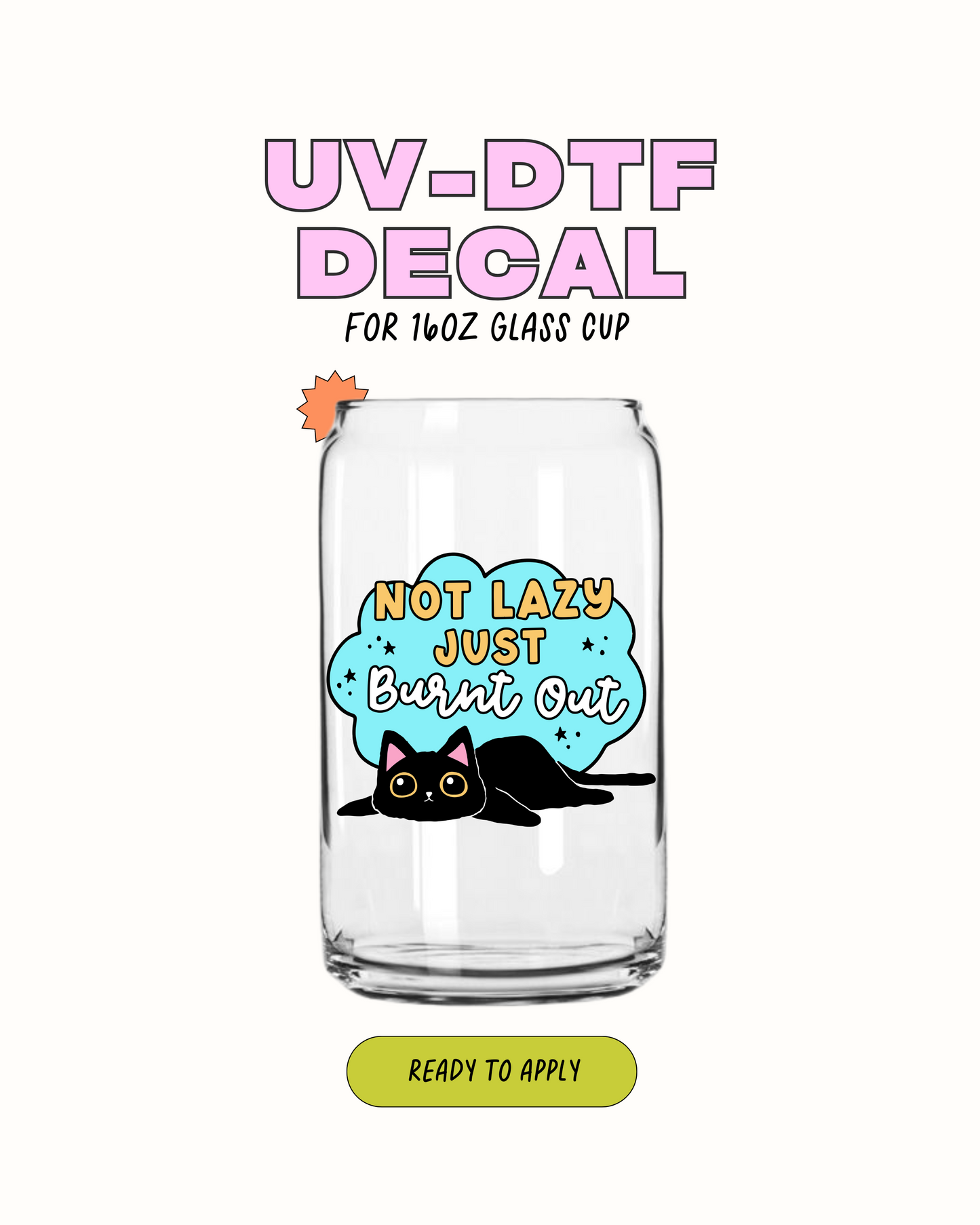 Not Lazy acaba de quemarse - UVDTF