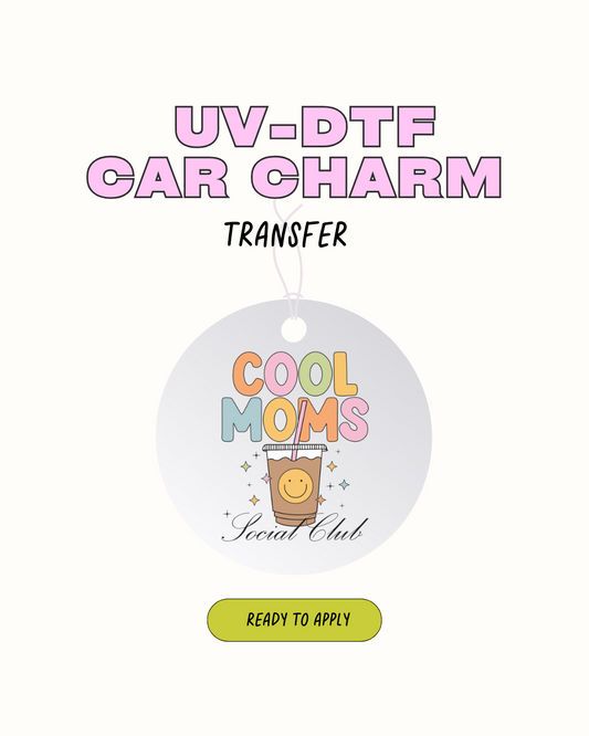 Cool moms - Calcomanía con dije de coche