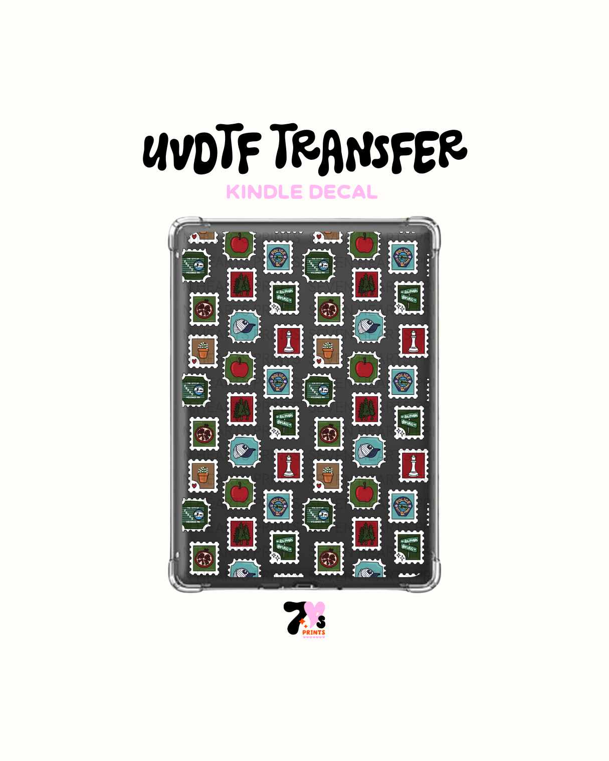 Twilight Stamps - UVDTF Kindle Decal