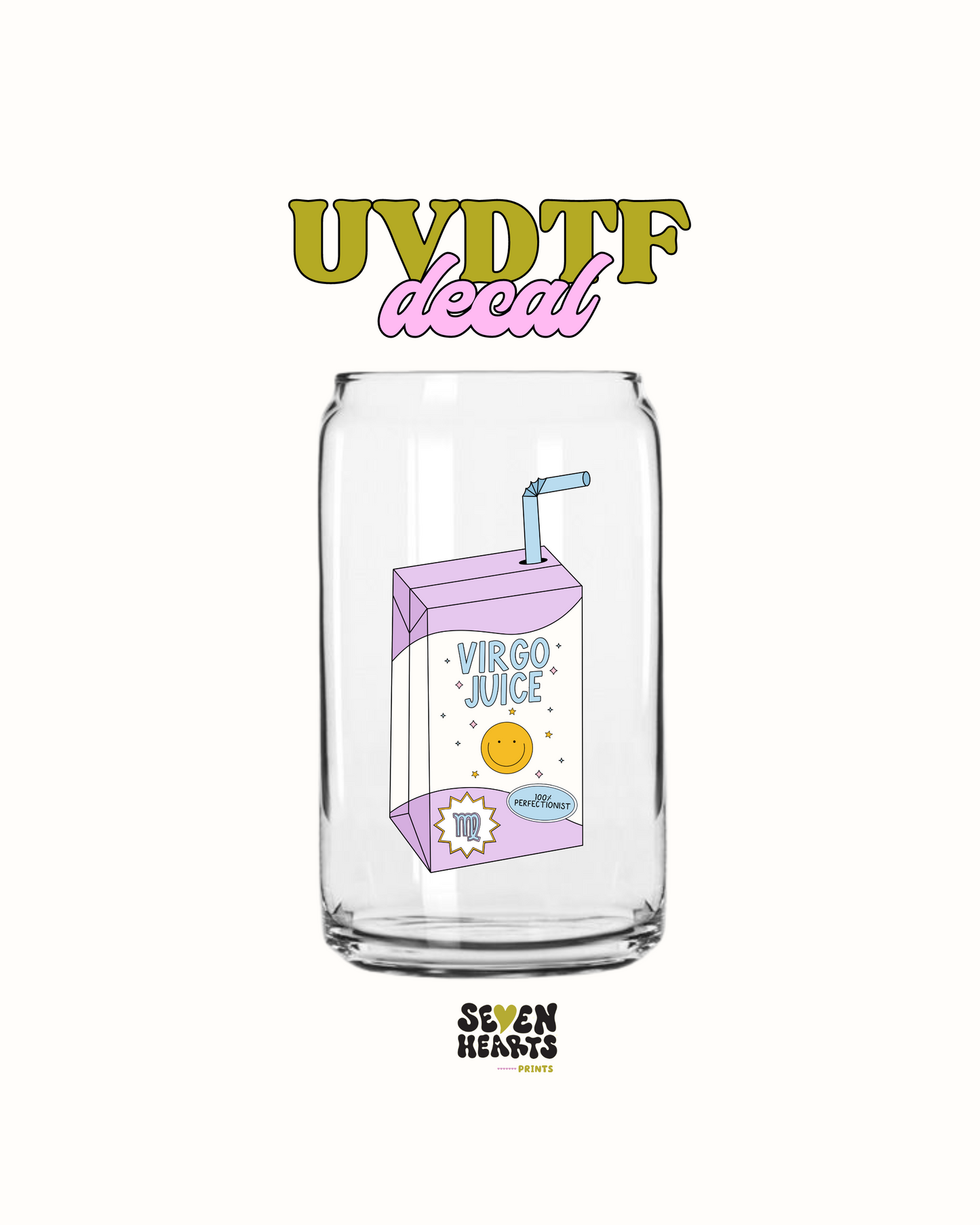 Zodiac sign Juice Box - UVDTF