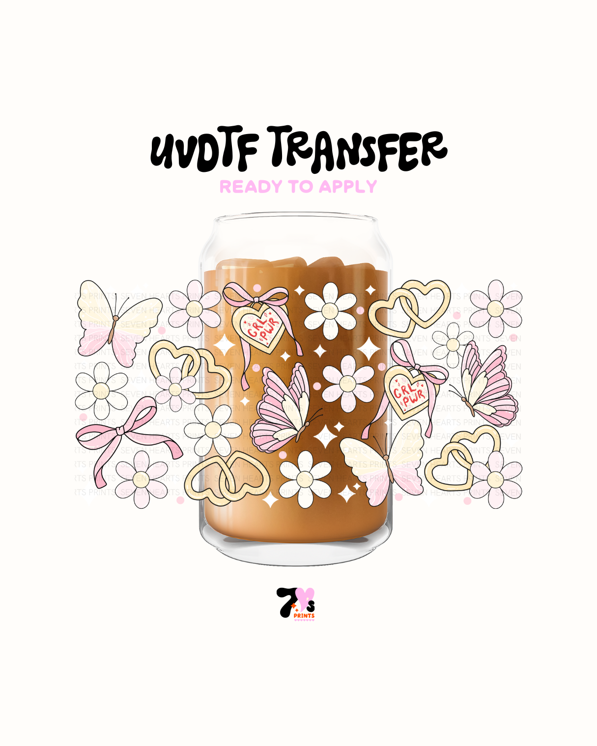 Girl power - UVDTF Wrap