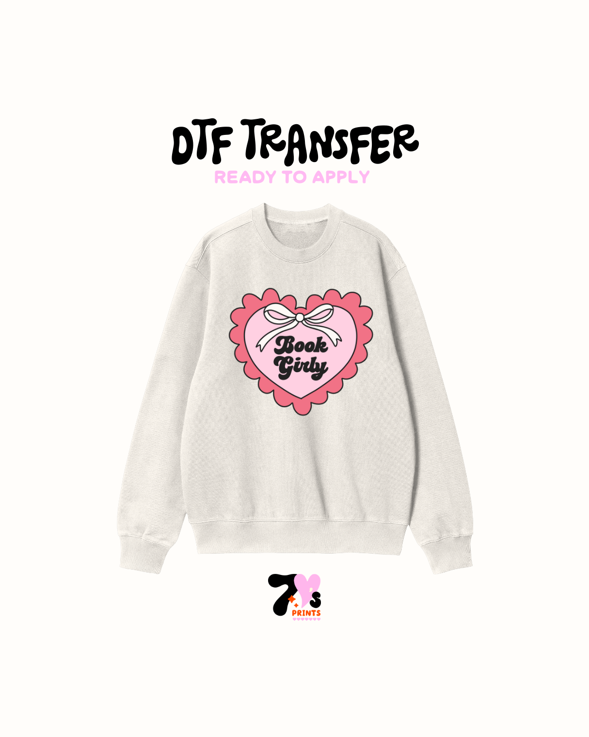 Book Girly - DTF Transfers