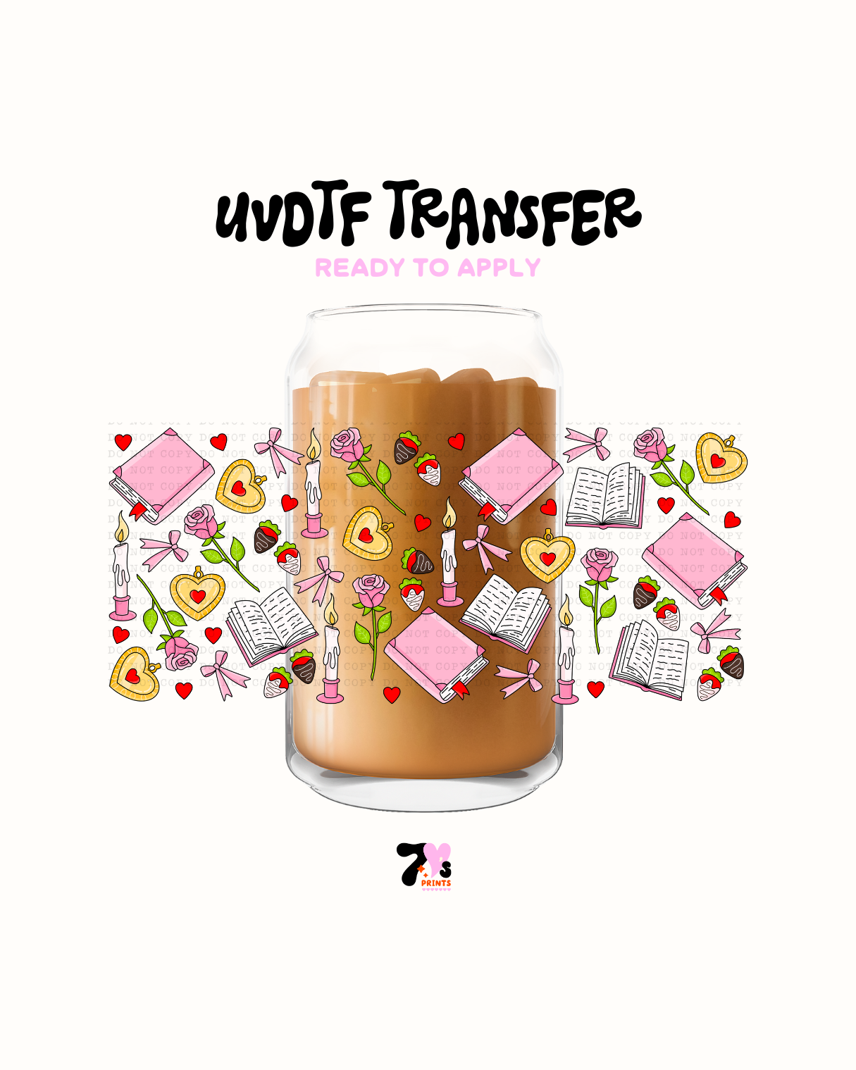 Romance Book club - UVDTF Wrap