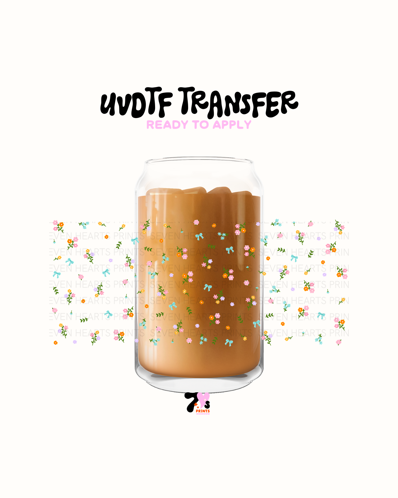 Cute Small Flowers - UVDTF Wrap