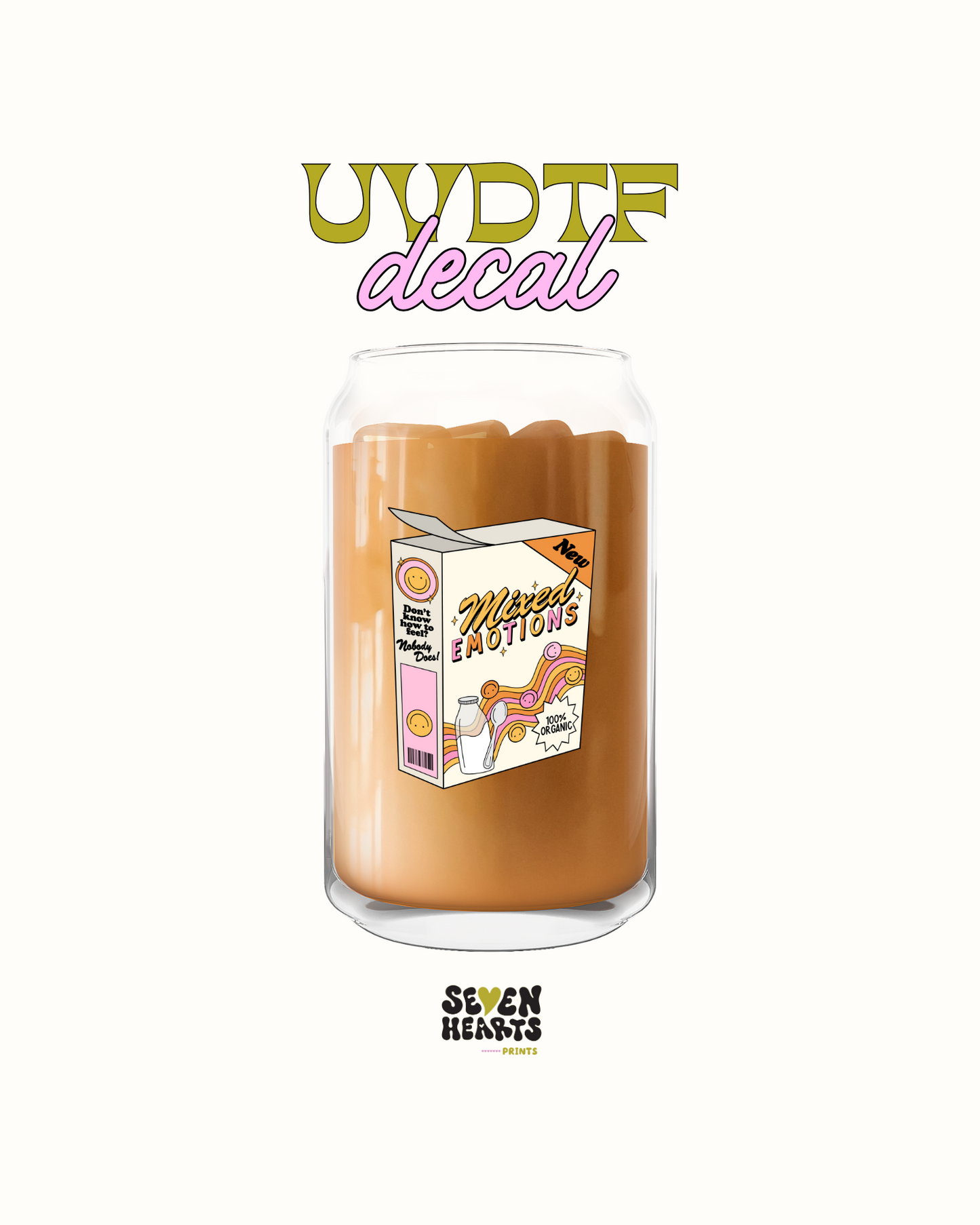 Mixed emotions- UVDTF Decal