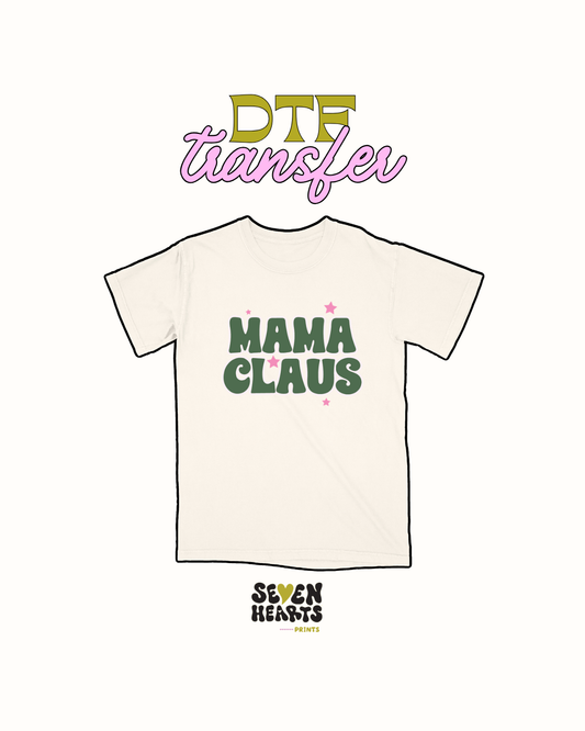 Mama Claus - DTF Transfer