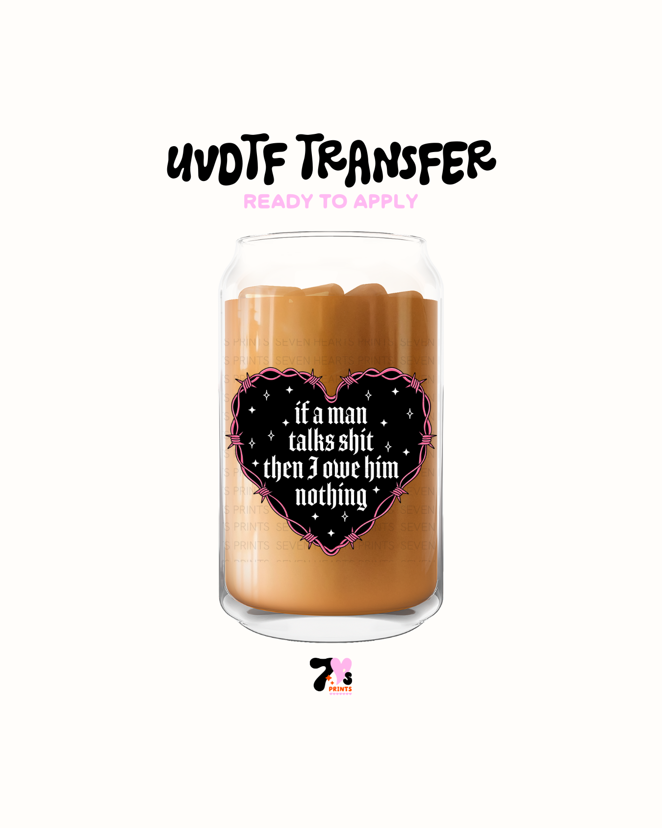 Farmers market girly- UVDTF Decal