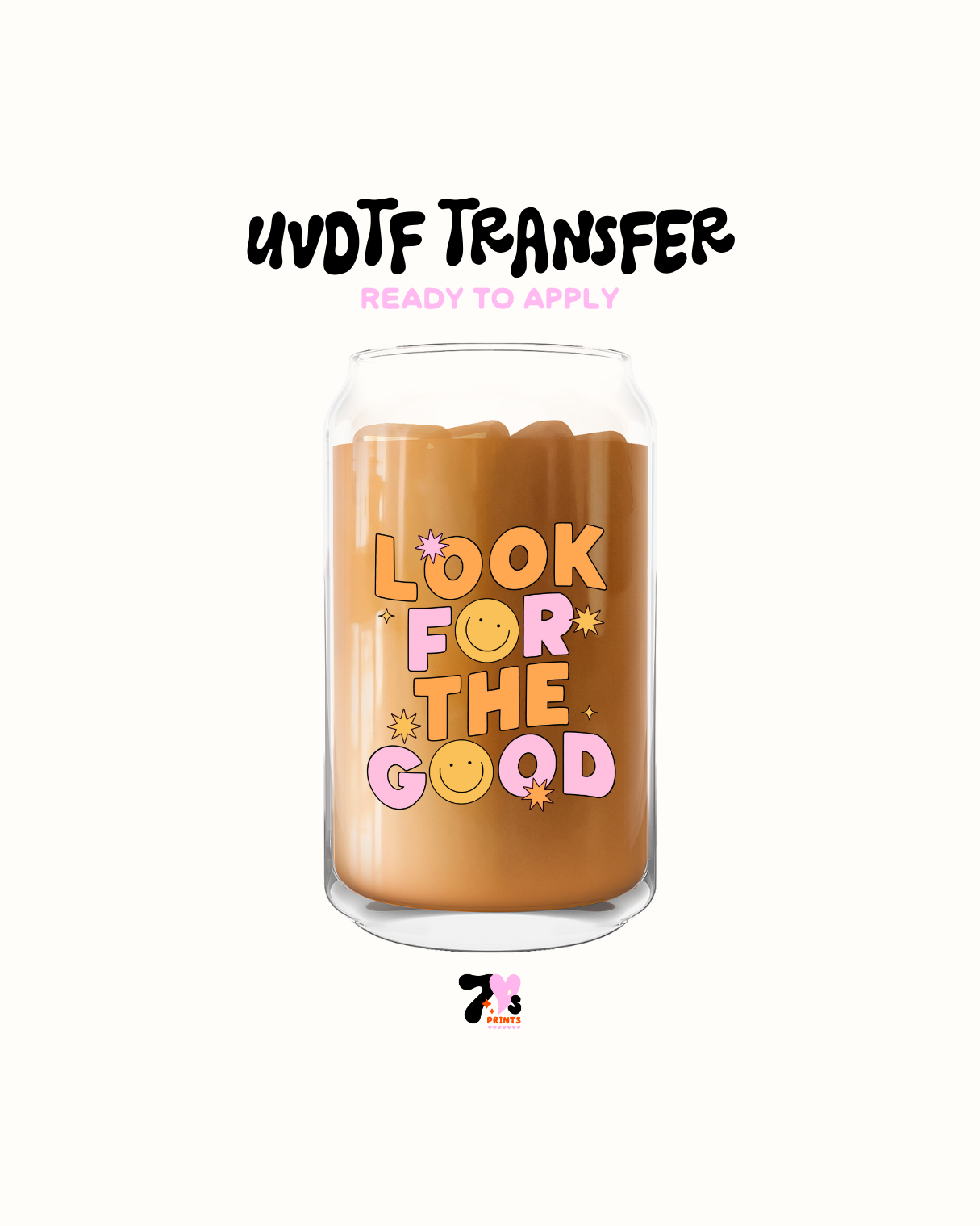 Look for the good - UVDTF Decal