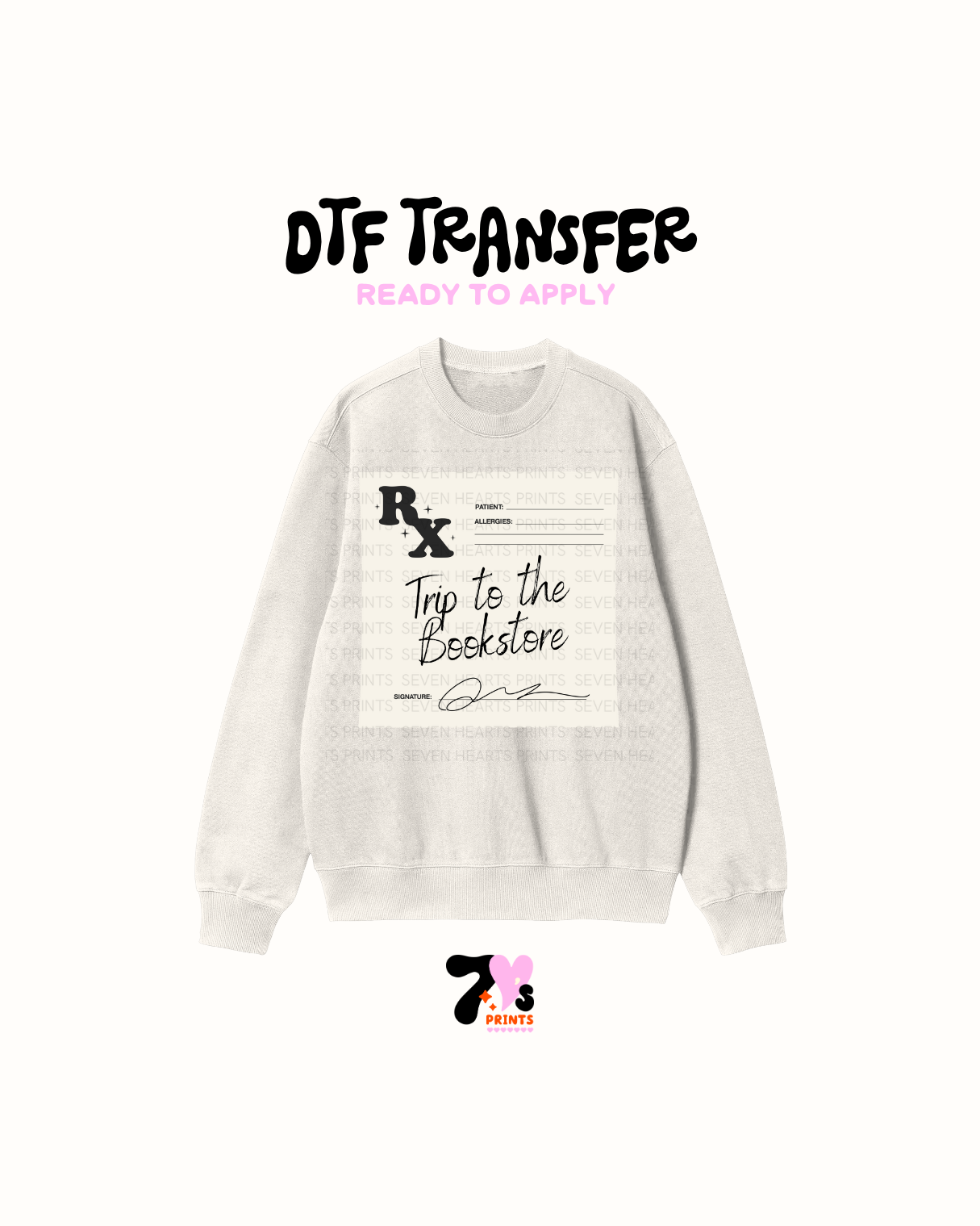 To the Bookstore - DTF Transfer