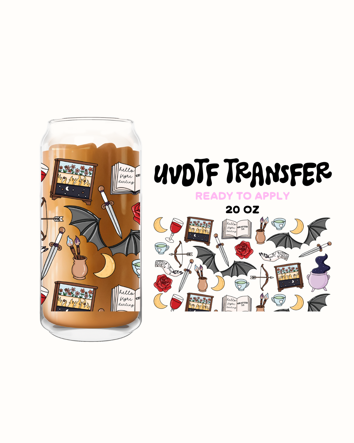 Acotar - UVDTF 20oz Cup Wrap