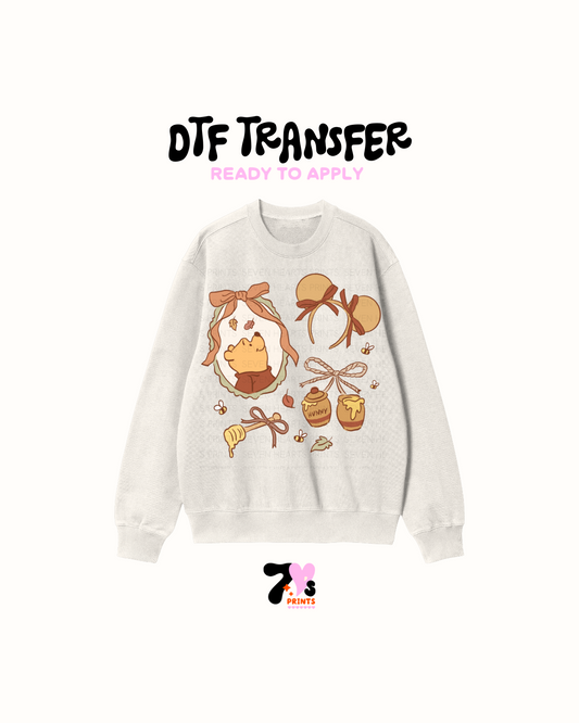 Cute Bear - DTF Transfers
