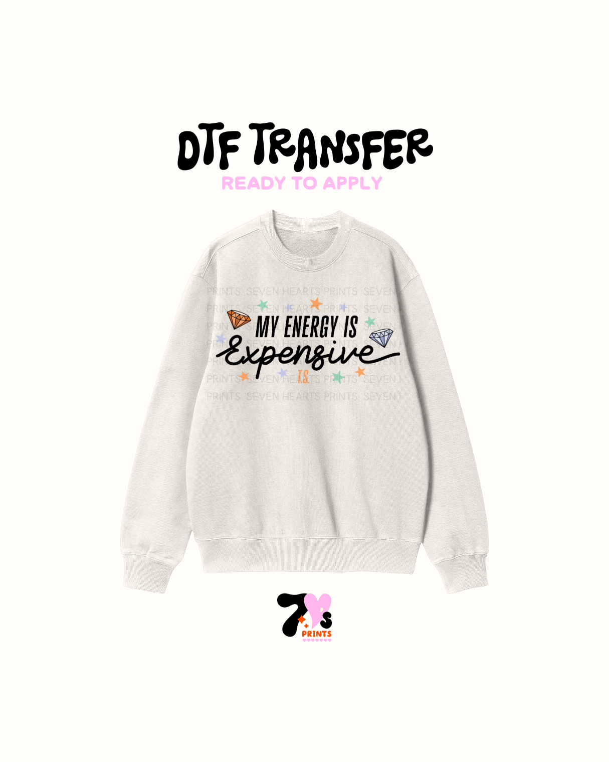 My energy is expensive- DTF Transfers