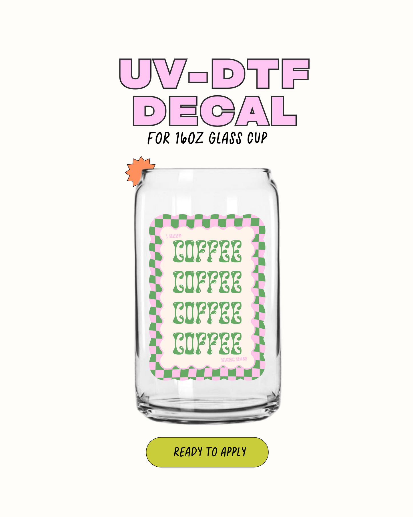 Café Café - UV DTF