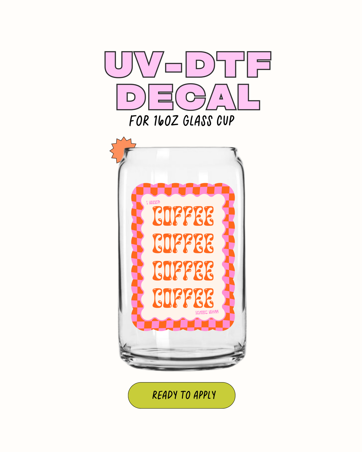 Café Café - UV DTF