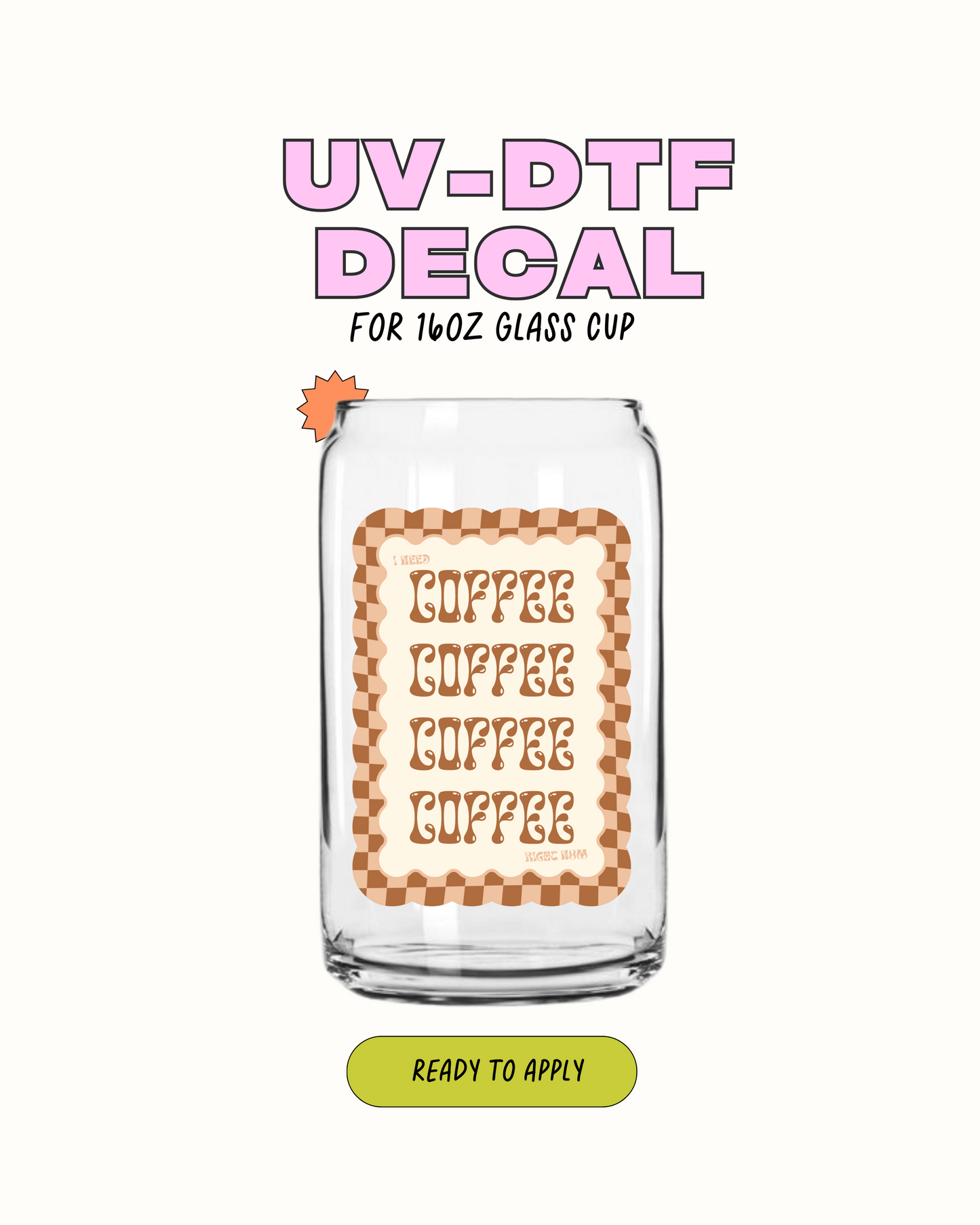 Café Café - UV DTF