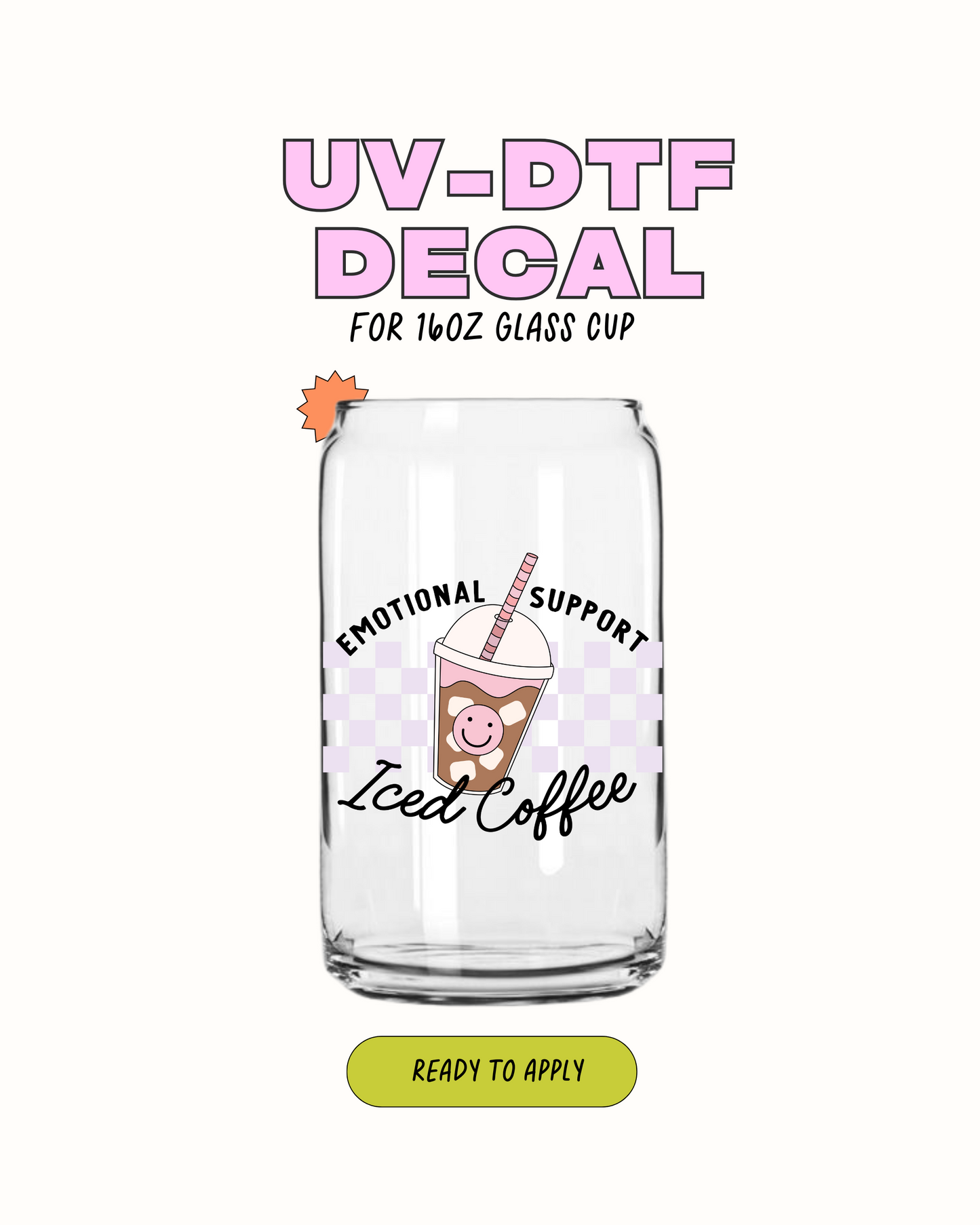 Apoyo Emocional - UV DTF