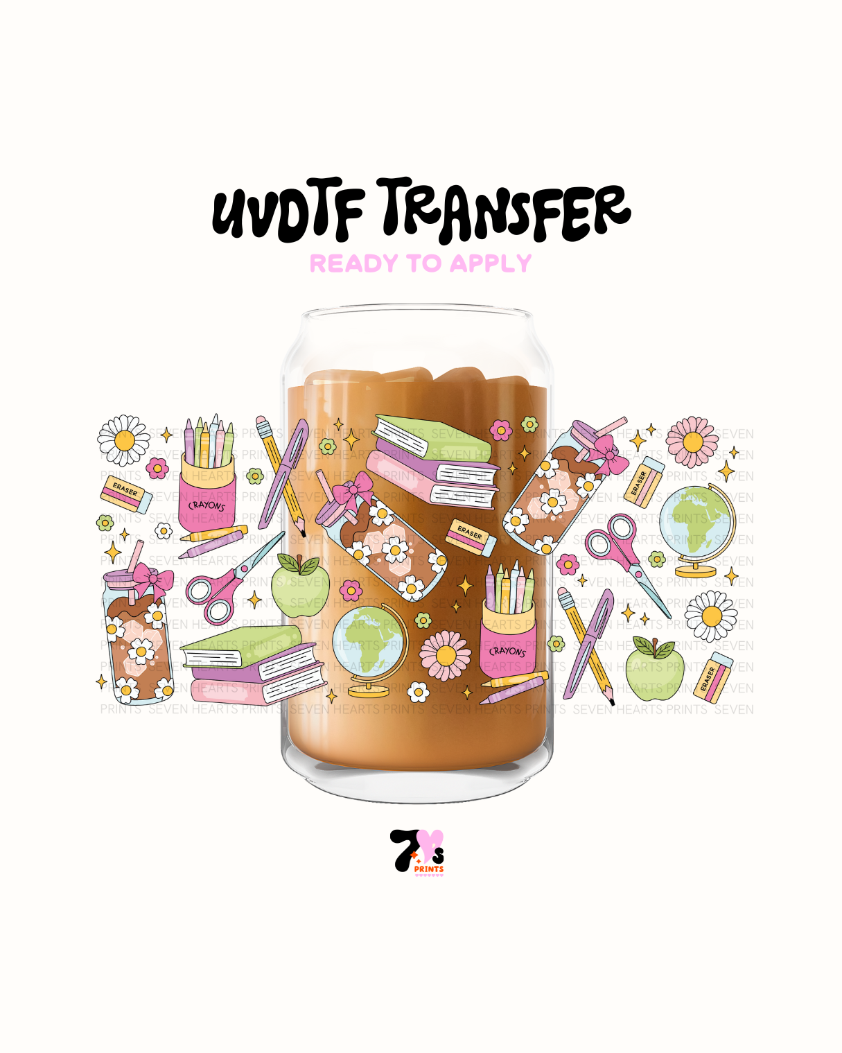 School - UVDTF Wrap